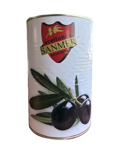 ACEITUNA NEGRA CACEREÑA EXTRA C/H 160/190. 2,500GR