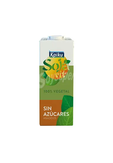 BEBIDA SOJA "KAIKU" 1 L. CON CALCIO