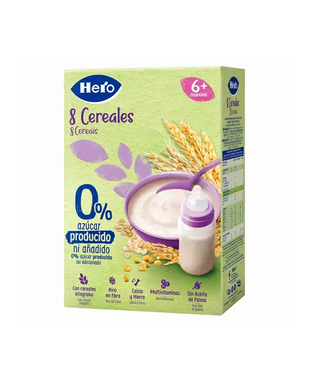 PAPILLA 8 CEREALES "HERO" 340G