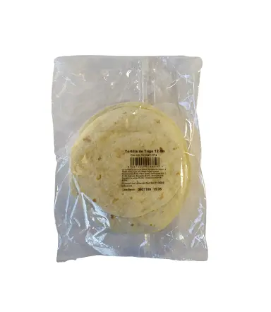 TORTILLA DE TRIGO 12 CM (20 UDS.)