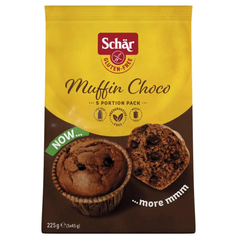 SCHAR-MAGDAL.MUFFIN CHOCO 225G S/GLUTEN 