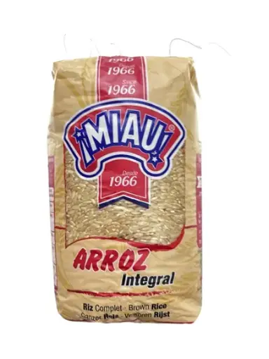 [5022] ARROZ INTEGRAL "MIAU" 1 KG.