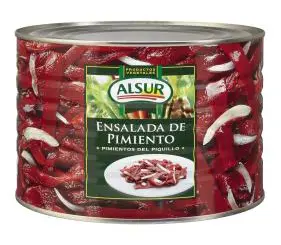 [PR/05992] ENSALADA DE PIMIENTO ASADOS 1,8 "ALSUR"