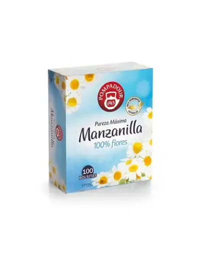 [4224] MANZANILLA "POMPADOUR" 100 BOLSITAS