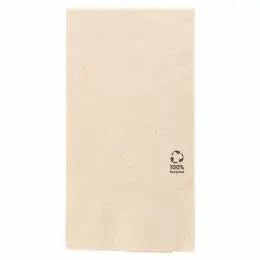 [PR/06088] SERVILLETAS 2 capas GM/2 40x40 cm 1/8 natural FSC (1.800 UDS.)