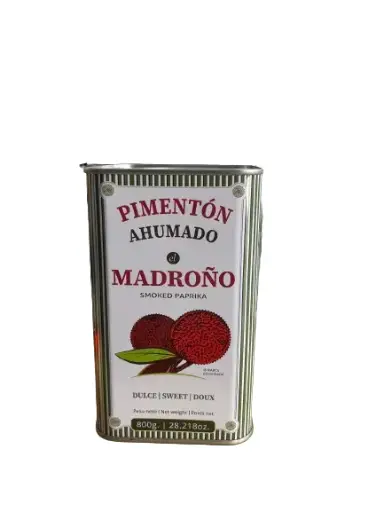 PIMENTON DULCE DE LA VERA "EL MADROÑO" 800 GR. 